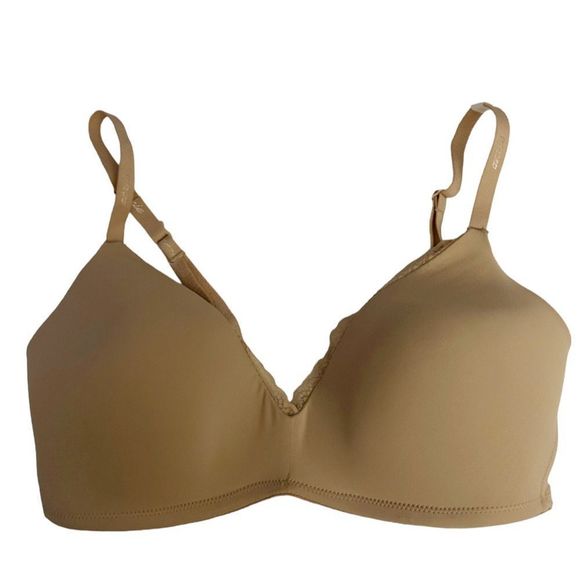 aerie Other - NEW Aerie Wireless Lightly Lined Nude Bra Size 36C